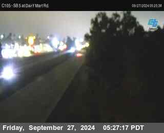 SB 5 at Dairy Mart Rd.