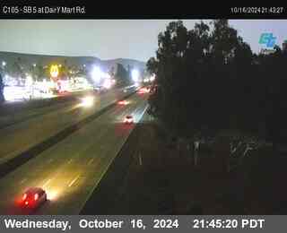 SB 5 at Dairy Mart Rd.