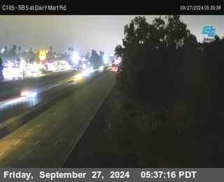 SB 5 at Dairy Mart Rd.