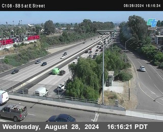 SB 5 at E St. (On Ramp)