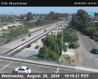 SB 5 at E St. (On Ramp)