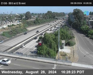 SB 5 at E St. (On Ramp)