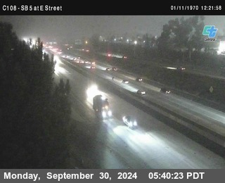 SB 5 at E St. (On Ramp)