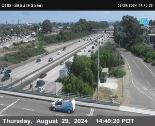 SB 5 at E St. (On Ramp)