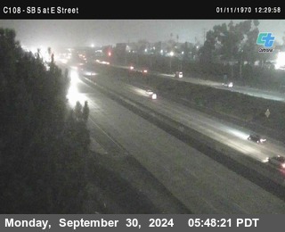 SB 5 at E St. (On Ramp)