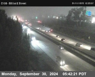 SB 5 at E St. (On Ramp)