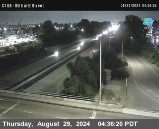 SB 5 at E St. (On Ramp)