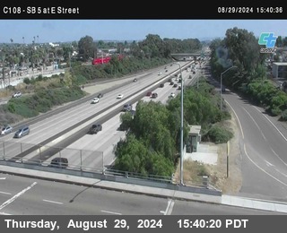 SB 5 at E St. (On Ramp)