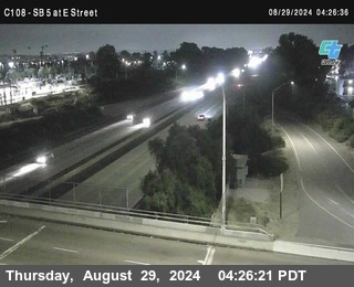 SB 5 at E St. (On Ramp)