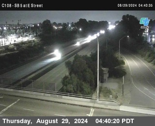 SB 5 at E St. (On Ramp)