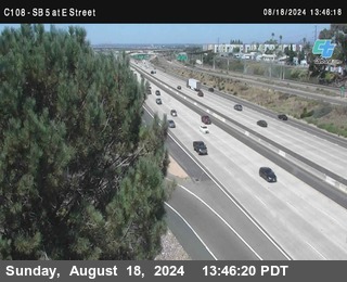 SB 5 at E St. (On Ramp)