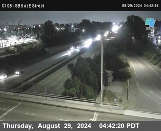 SB 5 at E St. (On Ramp)