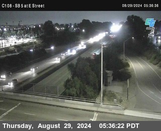 SB 5 at E St. (On Ramp)