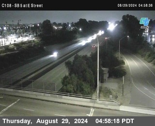 SB 5 at E St. (On Ramp)