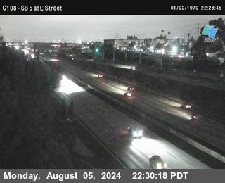 SB 5 at E St. (On Ramp)