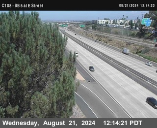 SB 5 at E St. (On Ramp)