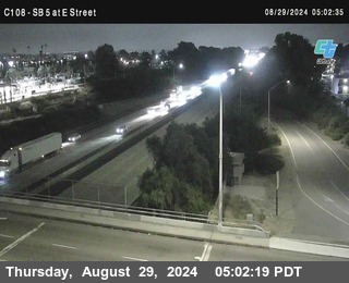 SB 5 at E St. (On Ramp)