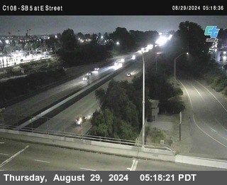 SB 5 at E St. (On Ramp)