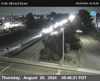 SB 5 at E St. (On Ramp)