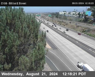 SB 5 at E St. (On Ramp)