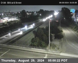 SB 5 at E St. (On Ramp)