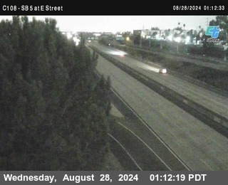 SB 5 at E St. (On Ramp)