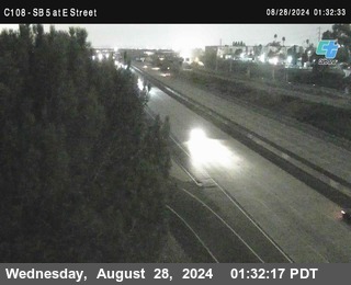 SB 5 at E St. (On Ramp)