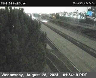 SB 5 at E St. (On Ramp)