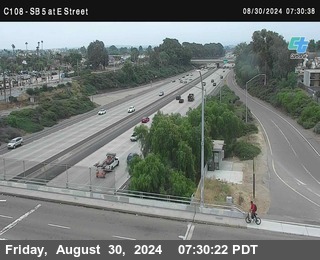 SB 5 at E St. (On Ramp)