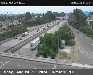 SB 5 at E St. (On Ramp)