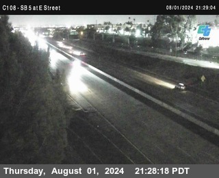 SB 5 at E St. (On Ramp)