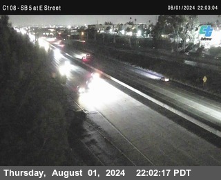 SB 5 at E St. (On Ramp)