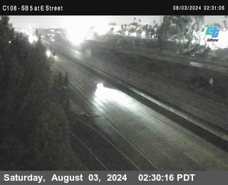 SB 5 at E St. (On Ramp)