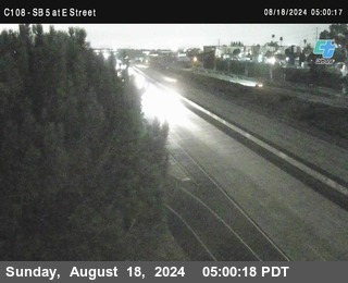 SB 5 at E St. (On Ramp)