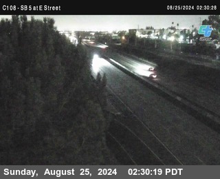 SB 5 at E St. (On Ramp)