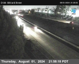 SB 5 at E St. (On Ramp)