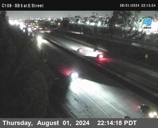 SB 5 at E St. (On Ramp)