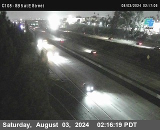 SB 5 at E St. (On Ramp)