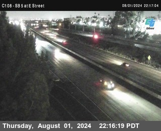 SB 5 at E St. (On Ramp)