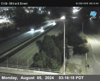 SB 5 at E St. (On Ramp)