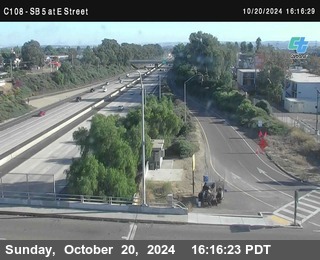 SB 5 at E St. (On Ramp)