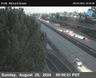 SB 5 at E St. (On Ramp)