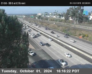 SB 5 at E St. (On Ramp)