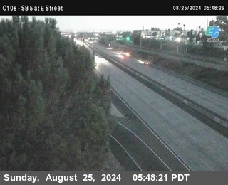 SB 5 at E St. (On Ramp)