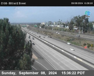 SB 5 at E St. (On Ramp)