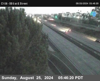 SB 5 at E St. (On Ramp)