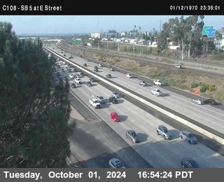 SB 5 at E St. (On Ramp)