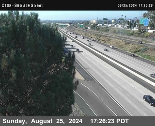 SB 5 at E St. (On Ramp)