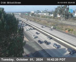 SB 5 at E St. (On Ramp)