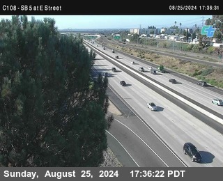 SB 5 at E St. (On Ramp)